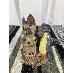 Dollar Tree Vintage K's Collection Wizard And Castle Figurine